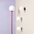 Lampa stojąca minimalistyczna PINNE RED WINE 1080A15 - Aldex