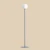 Lampa stojąca minimalistyczna PINNE DUSTY BLUE 1080A16 - Aldex