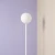 Lampa stojąca minimalistyczna PINNE WHITE 1080A - Aldex