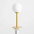 Lampa biurkowa PINNE MUSTARD 1080B14 styl skandynawski - Aldex