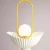 Lampa wisząca designerska RIVA MUSTARD 1086G14 - Aldex