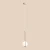 Lampa wisząca designerska RIVA 2 BEIGE 1086H17 - Aldex