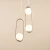 Lampa wisząca designerska RIVA 2 BEIGE 1086H17 - Aldex