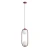 Lampa wisząca designerska RIVA 2 RED WINE 1086H15 - Aldex