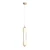 Lampa wisząca designerska RIVA 2 BEIGE 1086H17 - Aldex