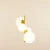 Lampa wisząca designerska BLOOM 4 MUSTARD 1091L14 - Aldex