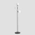 Lampa stojąca minimalistyczna LIBRA BLACK 1094A1 - Aldex