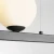 Lampa wisząca designerska GARDA 4 BLACK 1099L1 - Aldex