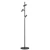 Lampa stojąca nowoczesna TREVO ALL BLACK 1104A1 - Aldex