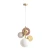Lampa wisząca designerska BLOOM 4 MULTICOLOUR 1111L40 - Aldex