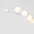 Lampa wisząca designerska WAVE 7 WHITE 1115T - Aldex
