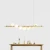 Lampa wisząca designerska WAVE 7 BRASS 1115T40 - Aldex