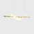 Lampa wisząca designerska WAVE 7 BRASS 1115T40 - Aldex