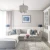 Lampa Hampton wisząca biała E27 ABU DHABI - P05406CH-WH - Cosmo Light