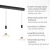 Lampa wisząca nowoczesna LAUTADA 2081-18 - Paul Neuhaus