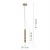 Lampa wisząca LED PURE-VEGA 2211-60 - Paul Neuhaus