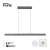Lampa wisząca LED PURE-MOTO-RISE 2545-15 - Paul Neuhaus