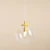 Lampa wisząca kula minimalistyczna GLOBE MUSTARD 562G14 - Aldex