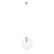 Lampa wisząca kula minimalistyczna GLOBE BEIGE 562G17 - Aldex