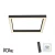 Lampa sufitowa antracytowa LED PURE-LINES 6022-13 - Paul Neuhaus