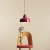 Lampa wisząca minimalistyczna COMO RED WINE 946G15 - Aldex