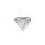 Lampa wisząca CRYSTAL XL - AZ4752 - Azzardo