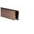 Szyna magnetyczna ALFA MAGNETIC52 3m + 2x END CAP ANODISED CHOCOLATE AZ6360 - AZzardo