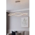 Azzardo Lampa wisząca aluminiowa chromowana 120cm AZ6562 z serii SPARK WAVES