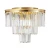 Plafon sufitowy SPLENDORE złoty 50 cm - DN915-50 - Step Into Design