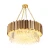 Lampa wisząca REA złota 80 cm - DN923-80 - Step Into Design