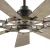 Nowoczesna lampa na pilota z wentylatorem GENTRY XL KLF-GENTRY-65-WZ – Kichler