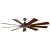 Nowoczesna lampa na pilota z wentylatorem GENTRY XL KLF-GENTRY-85-WZ – Kichler