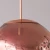 Lampa wisząca GLAM S 18 cm miedziana - MP-1239-180 - Step Into Design