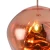 Lampa wisząca GLAM L 38 cm miedziana - MP-1239-380 - Step Into Design