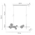 Lampa wisząca ORION LONG-90 czarna 90 cm -  MP0084-L900 - Step Into Design