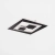 Lampa sufitowa z pilotem geometryczna czarna DUNK MS-3041S - Zuma Line