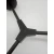 Lampa wisząca MODERN ORCHID-6 bursztynowo czarna 130 cm - ST-1232-6 - Step Into Design
