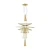 Lampa wisząca SUSSO S złota 40 cm - ST-8713P-S - Step Into Design