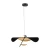 Lampa wisząca ENIGMA LED czarno złota 40 cm - ST-8821P-40 - Step Into Design