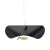 Lampa wisząca ENIGMA LED czarno złota 40 cm - ST-8821P-40 - Step Into Design