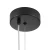 Lampa wisząca ENIGMA LED czarno złota 40 cm - ST-8821P-40 - Step Into Design