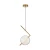 Lampa wisząca AMORE - 1 LED złota 24 cm - ST-8869P-1 - Step Into Design