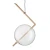 Lampa wisząca AMORE - 1 LED złota 24 cm - ST-8869P-1 - Step Into Design