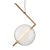 Lampa wisząca AMORE - 1 LED złota 24 cm - ST-8869P-1 - Step Into Design