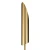 Lampa ścienna MIKA-1 biało złota 70 cm - ST-F086 - Step Into Design