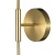 Lampa ścienna MIKA-1 biało złota 70 cm - ST-F086 - Step Into Design