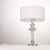 Lampa stołowa ABU DHABI - T01413CH-WH - Cosmo Light