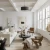 Lampa Hampton wisząca glamour czarna do salonu  ABU DHABI P05697CH-BK - Cosmo Light