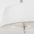 Lampa wisząca klasyczna biała abażur CANCUN P04981CH-WH - Cosmo Light