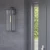 Kinkiet zewnętrzny loftowy czarny  KYOTO W01715BK - Cosmo Light